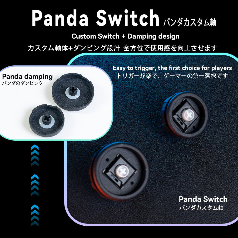 TIKITAKA FTG ABSボタン ナイロンボタン アーケードボタン / arcade button