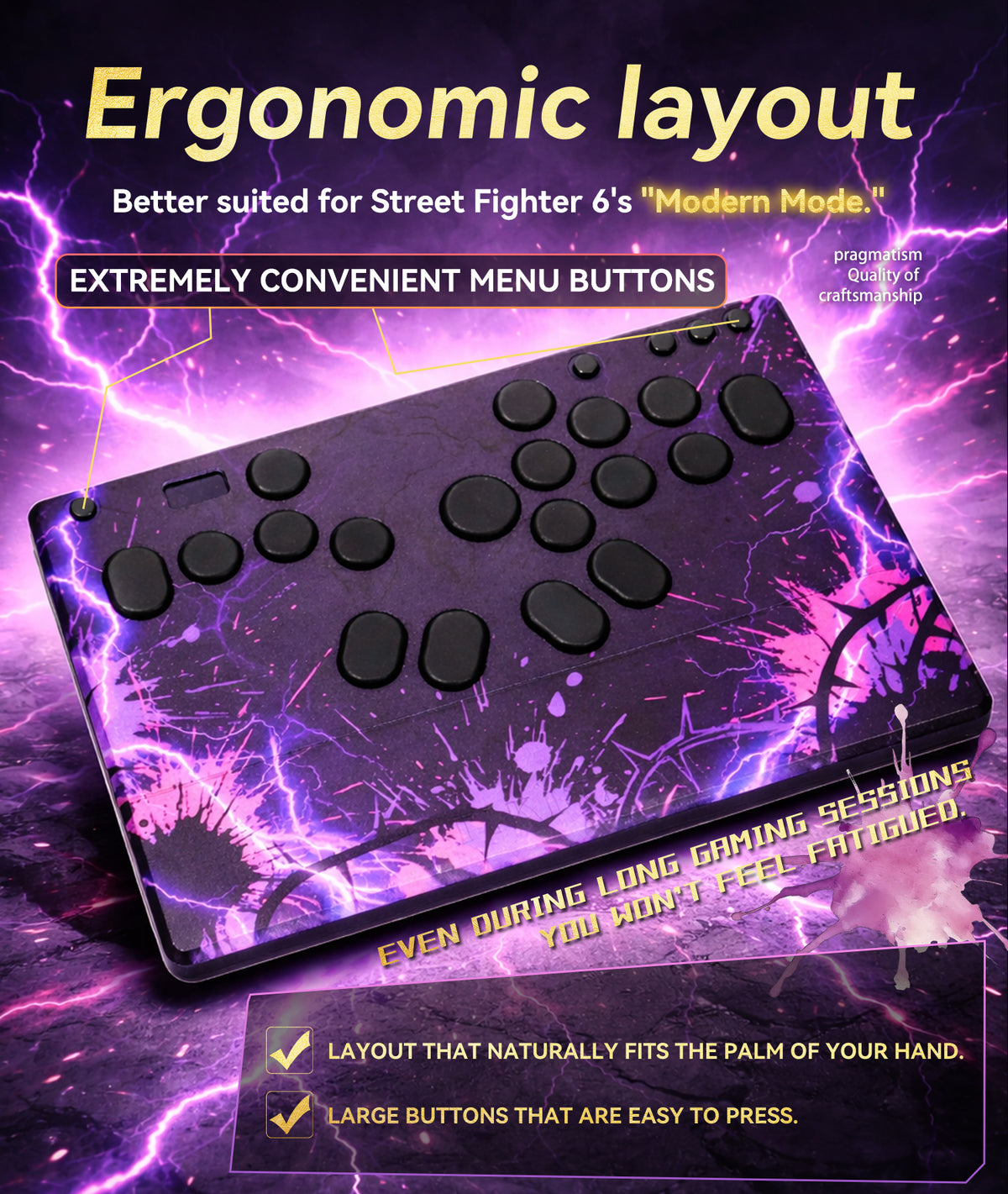 TIKITAKA FTG M5Pro アルミ合金シリーズ UVスプレー塗装 レバーレスコントローラー / leverless controller