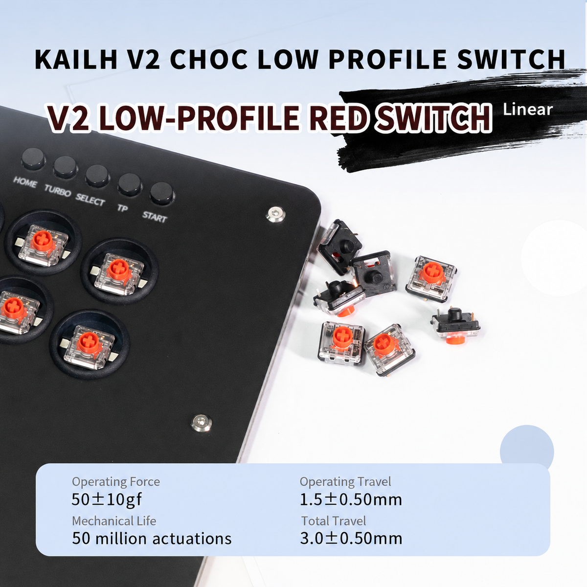 TIKITAKA® FTG キースイッチ 霞軸 パンダ軸 — switch-12 (English)