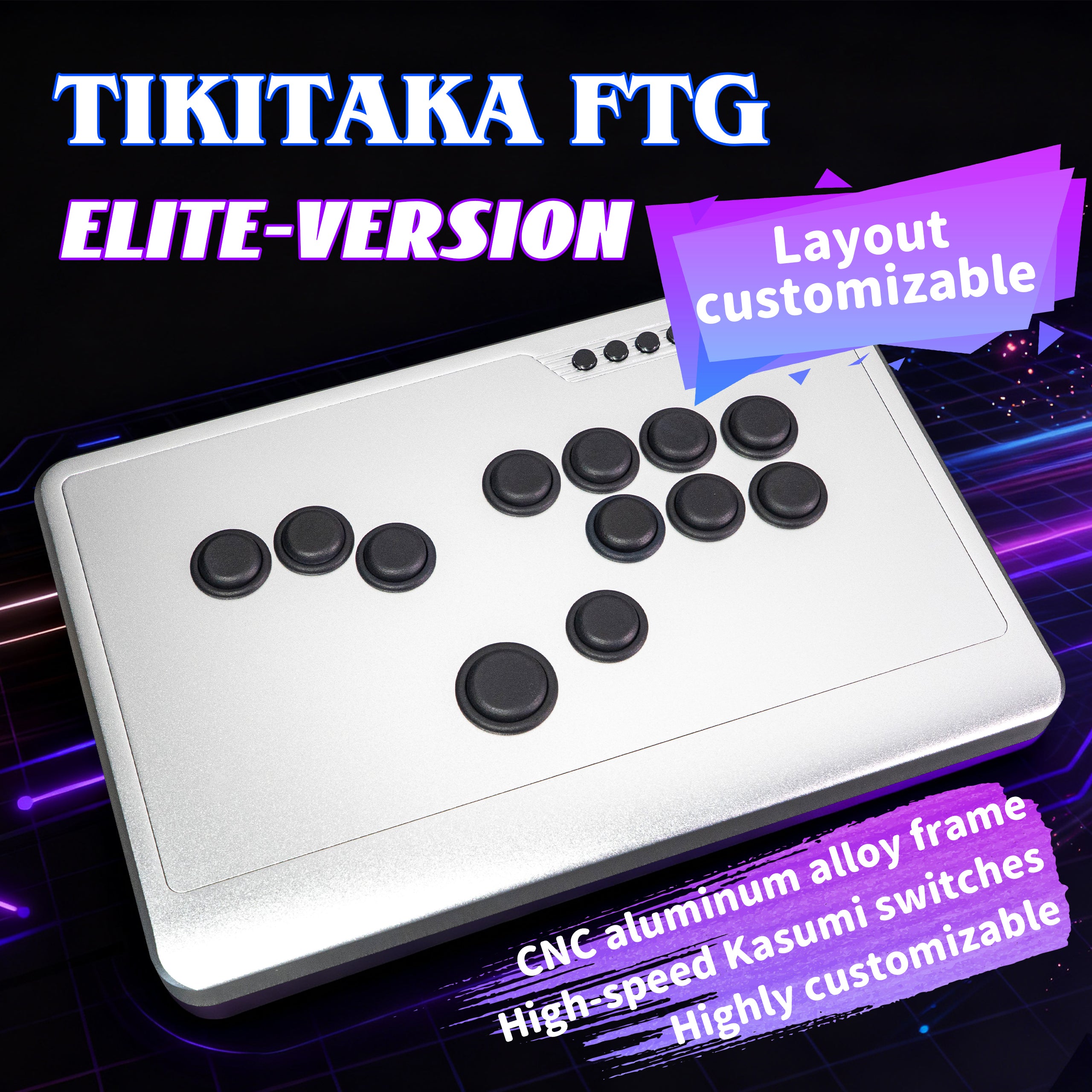 TIKITAKA FTG アーケードスティック TIKITAKA FTG S Series Split Edition S15 – TIKITAKA FTG