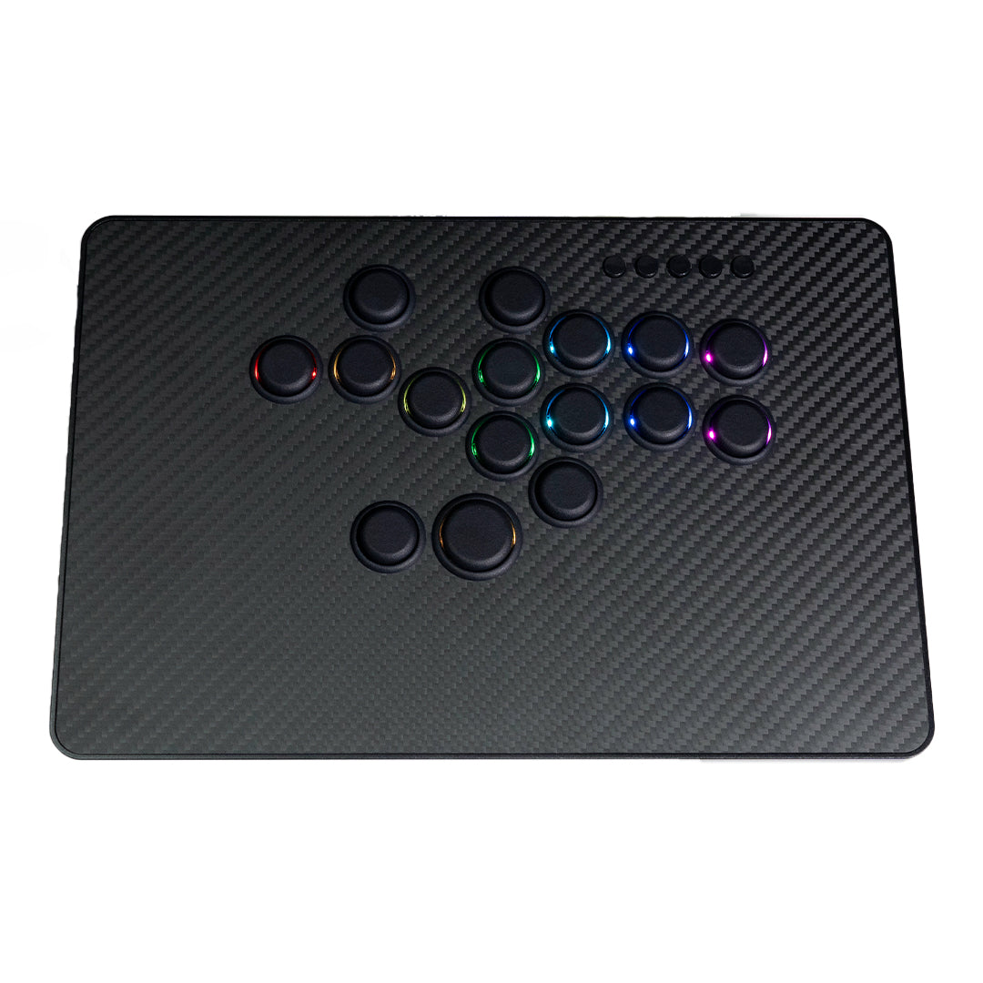 TIKITAKA FTG C16 レバーレスコントローラー PS5/PC対応 アーケードコントローラー レバーレス ブラック