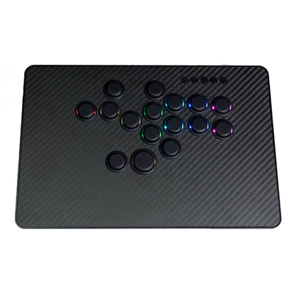 TIKITAKA FTG C16 レバーレスコントローラー PS5/PC対応 アーケードコントローラー レバーレス ブラック