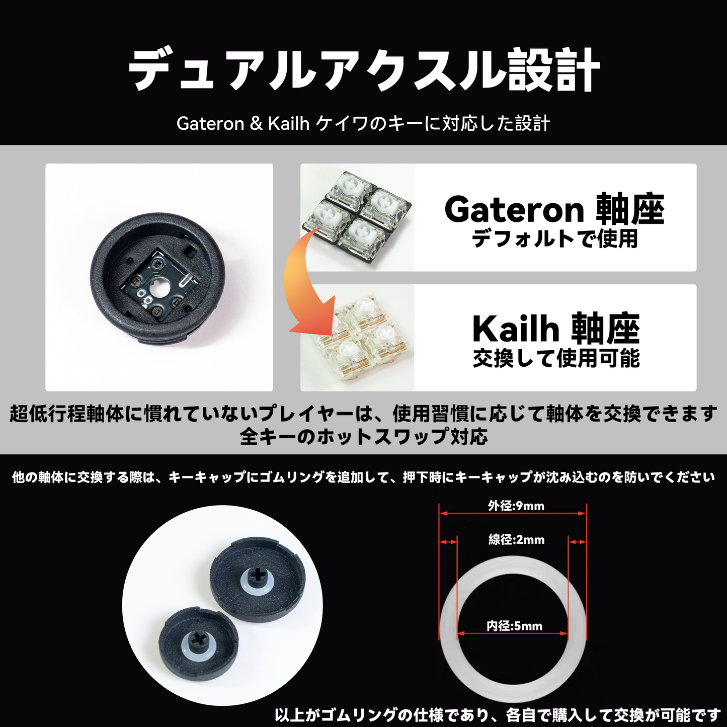 TIKITAKA FTG Elite アーケードコントローラーレバーレス PS5/PC対応 レバーレスコントローラー ブラック