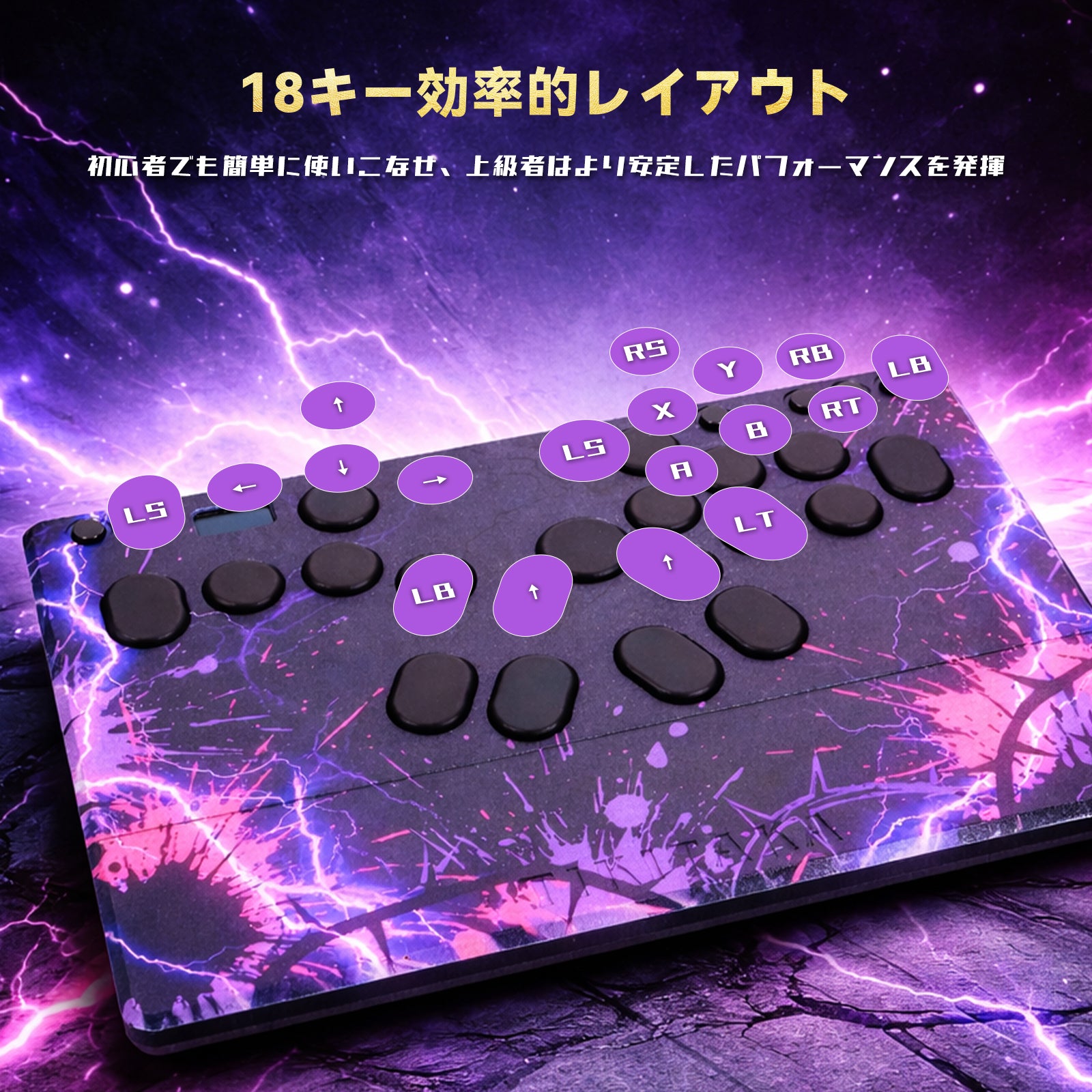 M5Pro レバーレスコントローラー｜18キー・CNCアルミ天板 | TIKITAKA FTG