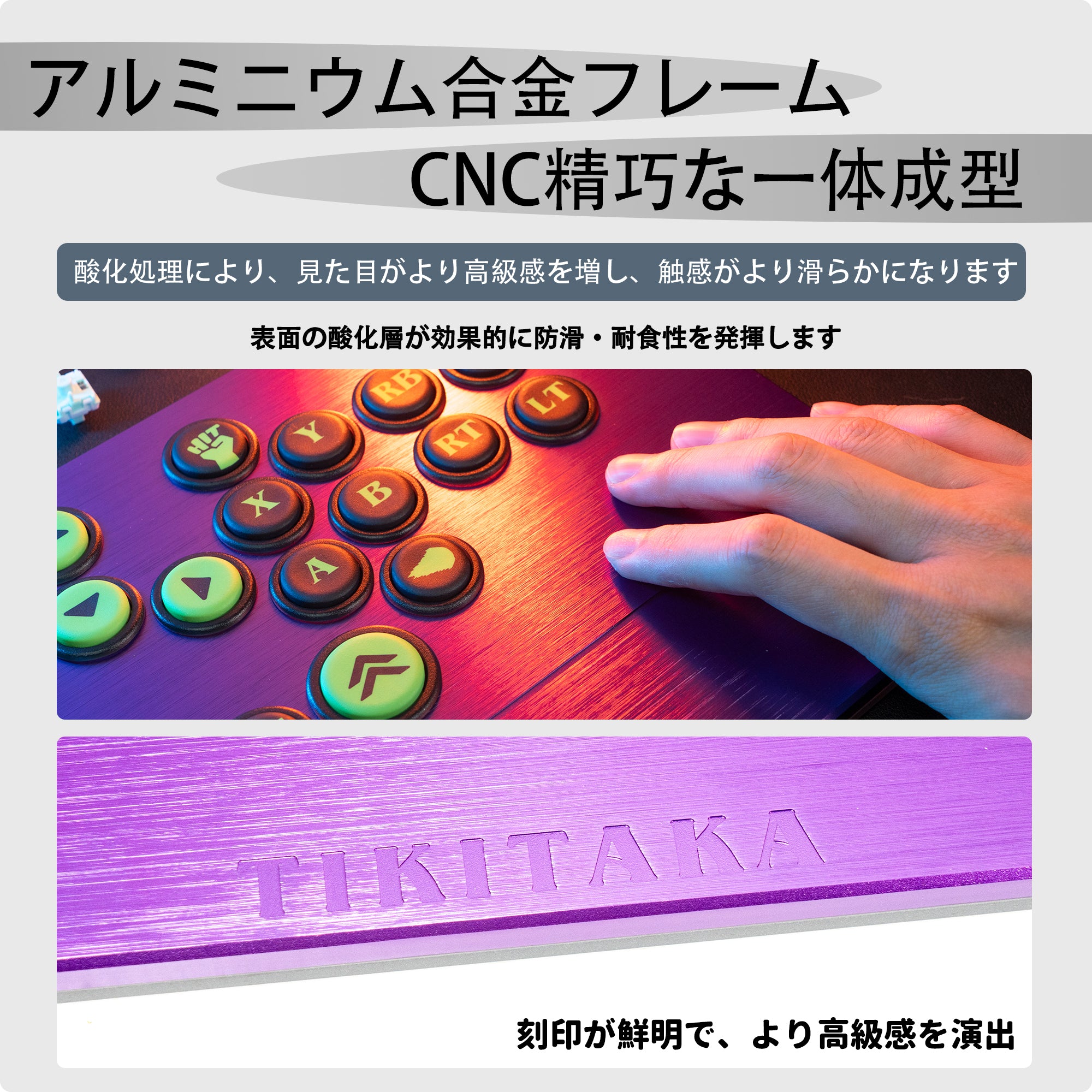 tkk 　RRR 1000枚 2セット TIKITAKA FTG M3Pro アルミ合金シリーズ PBT熱転写キーキャップ