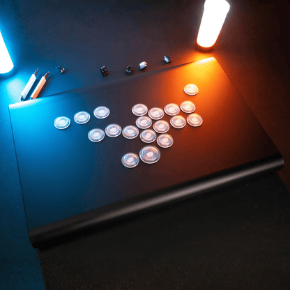 TIKITAKA R1A T ver with white ABS keycaps