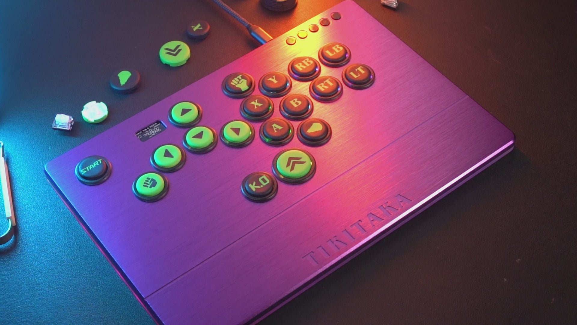 TIKITAKA FTG M3Pro アルミ合金シリーズ PBT熱転写キーキャップ