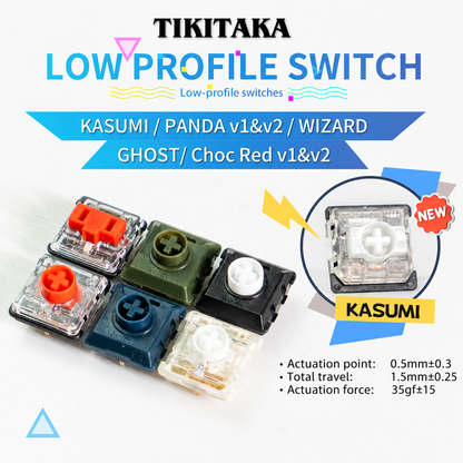 TIKITAKA® FTG キースイッチ 霞軸 パンダ軸 — switch-01 (English)