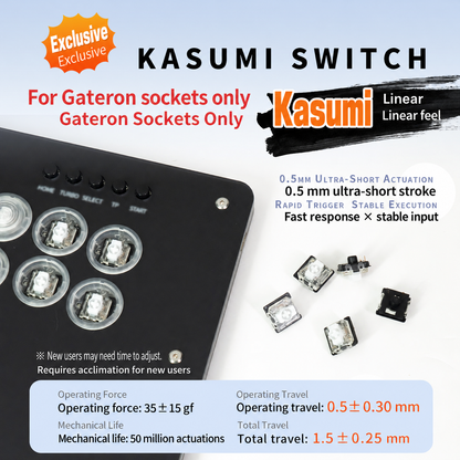 TIKITAKA® FTG キースイッチ 霞軸 パンダ軸 — switch-03 (English)