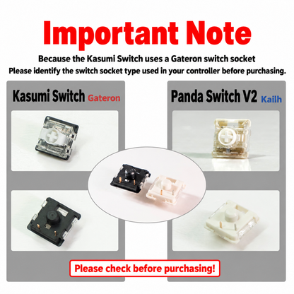 TIKITAKA® FTG キースイッチ 霞軸 パンダ軸 — switch-04 (English)