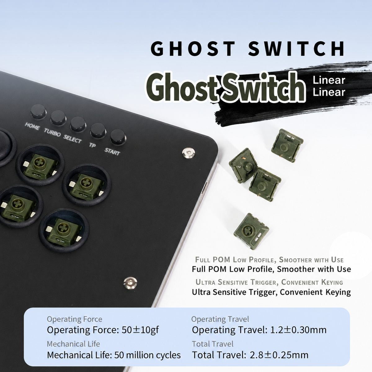 TIKITAKA® FTG キースイッチ 霞軸 パンダ軸 — switch-10 (English)