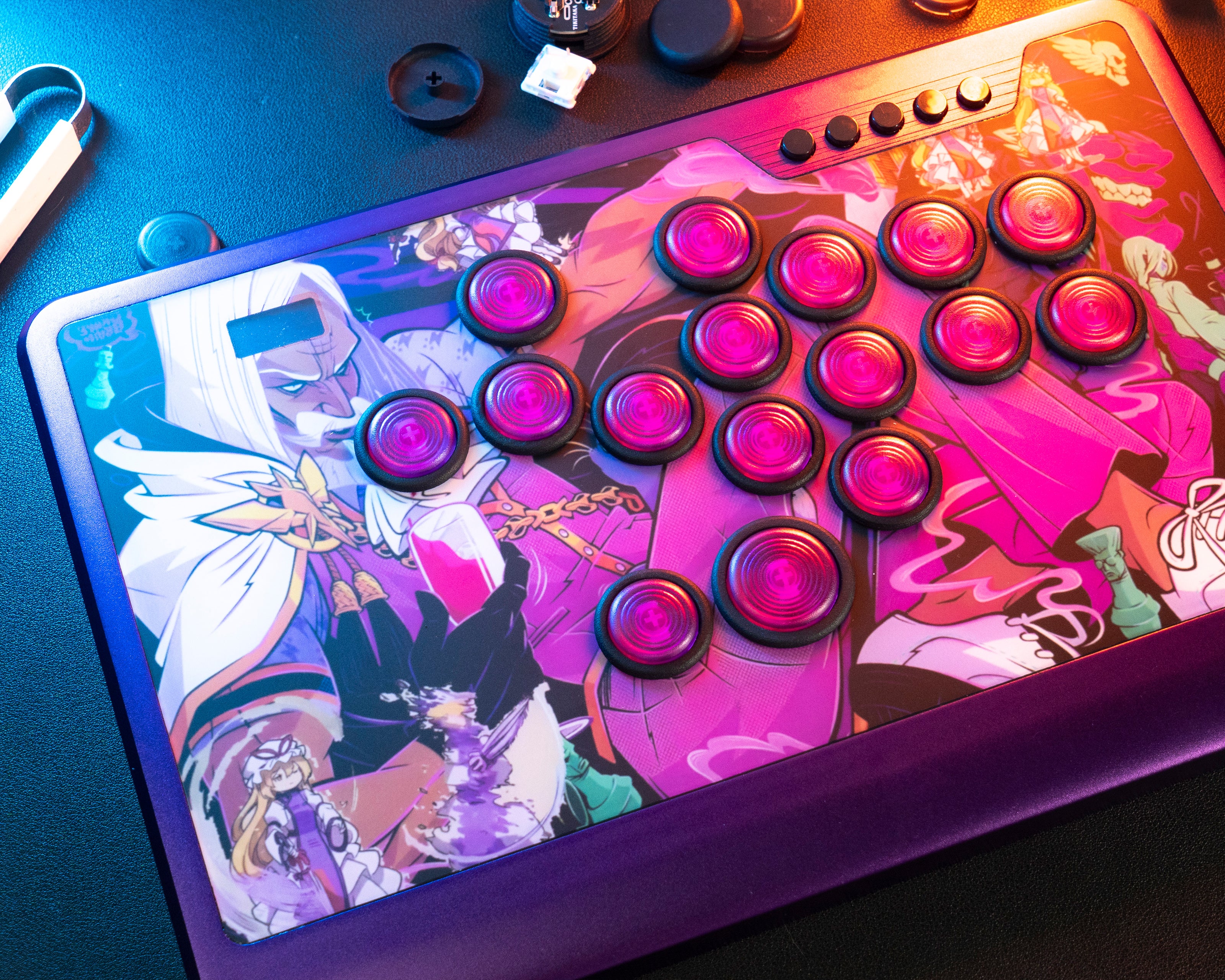 TIKITAKA FTG M16-Purple レバーレスコントローラー レバーレス