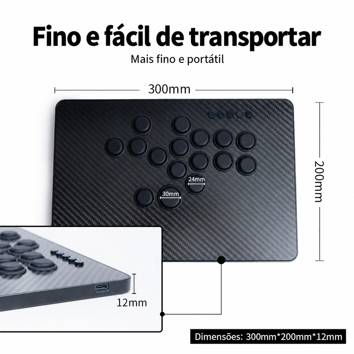 TIKITAKA FTG Série C Versão em Fibra de Carbono C16