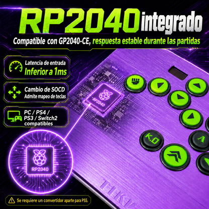 TIKITAKA FTG Serie M3Pro de Aluminio con tapas de teclas PBT de sublimación