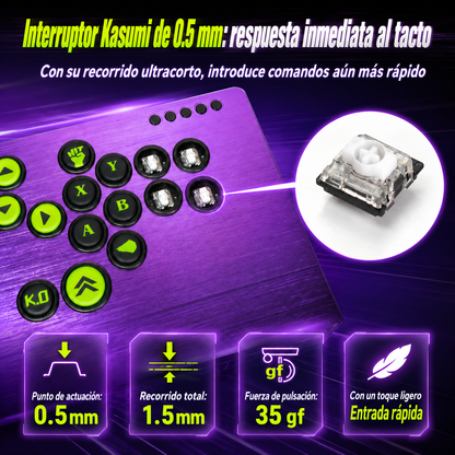 TIKITAKA FTG Serie M3Pro de Aluminio con tapas de teclas PBT de sublimación